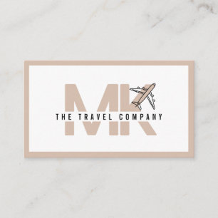 Carte de visite de l'agent de voyage