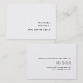 Carte de visite de l'agent immobilier de Chubby (Devant / Derrière)