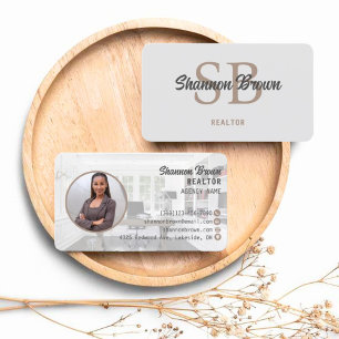 Carte de visite de l'agent immobilier   Réalisateu