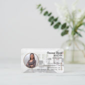 Carte de visite de l'agent immobilier | Réalisateu (Debout devant)