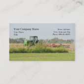 Carte de visite de l'agriculture (Devant)