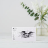 Carte de visite de l'aigle révolutionnaire (Debout devant)