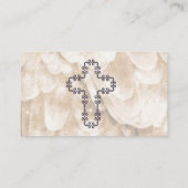 Carte de visite de l'aile Sepia Angel (Dos)