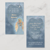 Carte de visite de l'ange céleste (Devant / Derrière)