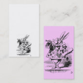 Carte de visite de lapin (Devant / Derrière)