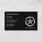 Carte de visite de l'application de la loi (Devant)