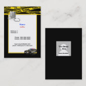 Carte de visite de l'application des lois (Devant / Derrière)