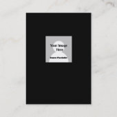 Carte de visite de l'application des lois (Dos)