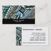 carte de visite de l'arbre d'ascenseur (Devant / Derrière)