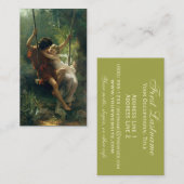 Carte de visite de l'art "Primavera" de Cot (Devant / Derrière)