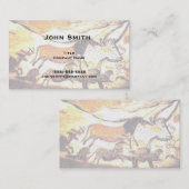 Carte de visite de Lascaux (Devant / Derrière)