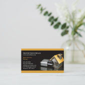 Carte de visite de l'assurance de sécurité (Debout devant)