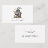 Carte de visite de l'auteur de livres pour enfants (Devant / Derrière)