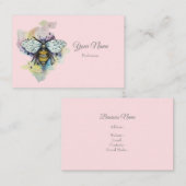 Carte de visite De Lavage À L'Abeille Et À L'Arc E (Devant / Derrière)