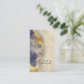 Carte de visite de lavage à l'aquarelle contempora (Debout devant)
