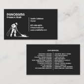 Carte de visite de lavage à pression d'eau (Devant / Derrière)