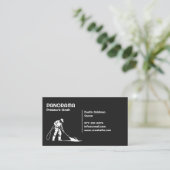 Carte de visite de lavage à pression d'eau (Debout devant)