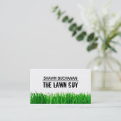 Carte de visite de Lawncare (Debout devant)