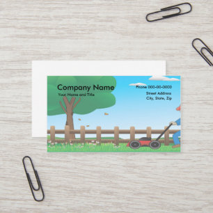 Carte de visite de Lawncare
