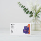 Carte de visite de l'école (Debout devant)