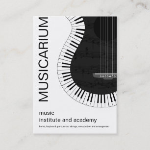 carte de visite de l'école de musique