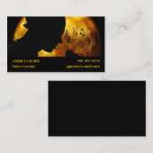 Carte de visite de leçon vocale (Devant / Derrière)