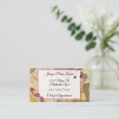 Carte de visite de leçons de piano de musique (Debout devant)