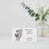 Carte de visite de lecture (Debout devant)