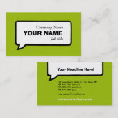 Carte de visite de légende (Devant / Derrière)