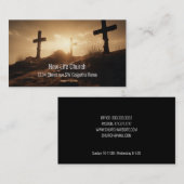 Carte de visite de l'église (Devant / Derrière)