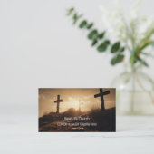 Carte de visite de l'église (Debout devant)