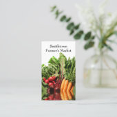 Carte de visite de légumes (Debout devant)