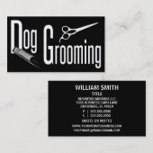 Carte de visite de l'élevage de chiens (Devant / Derrière)