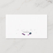 Carte de visite de l'élevage de chiens (Dos)