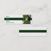 Carte de visite de l'énergie (Devant / Derrière)