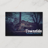 Carte de visite de l'enquêteur paranormal (Devant)