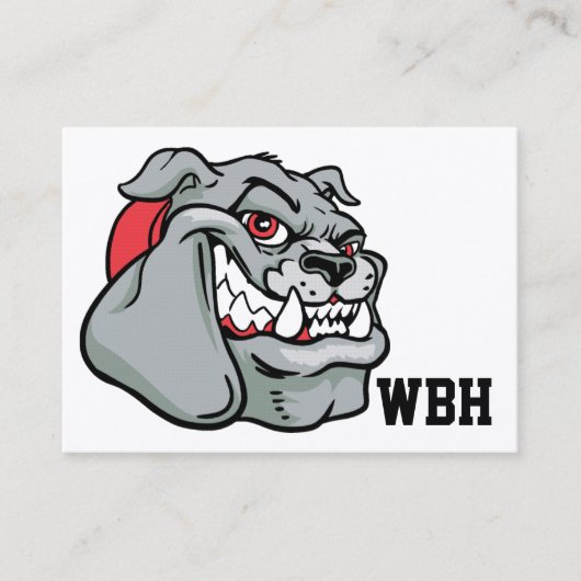 Carte de visite de l'enseignant - Voir inversion - (Devant)