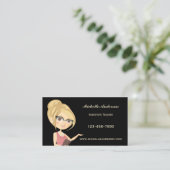 Carte de visite de l'enseignement enseignant (Debout devant)