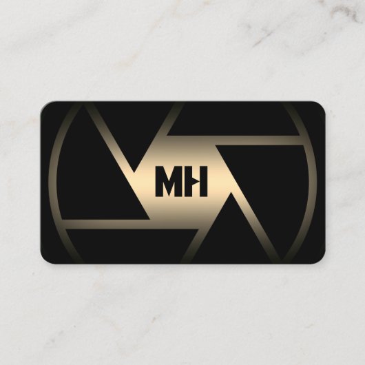 carte de visite de lentille de caméra Abstrait (Devant)