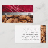 Carte de visite de l'entraîneur rose carreau en ma (Devant / Derrière)