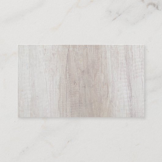 Carte de visite de l'entrepreneur (Dos)