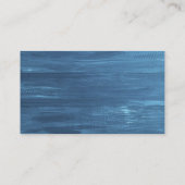 Carte de visite de l'entrepreneur (Dos)