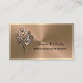 Carte de visite de l'entreprise Copper & Gold Flor (Devant)