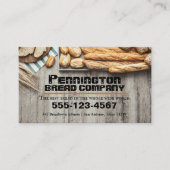 Carte de visite de l'entreprise de fabrication de  (Devant)