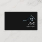 Carte de visite de l'entreprise de toiture (Dos)