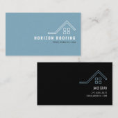 Carte de visite de l'entreprise de toiture (Devant / Derrière)