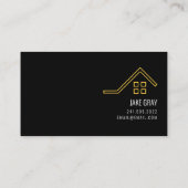 Carte de visite de l'entreprise de toiture (Dos)