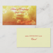 Carte de visite de l'esprit de la nature (Devant / Derrière)