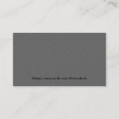 carte de visite de l'État du Massachusettes aspect (Dos)