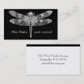 Carte de visite de libellule (Devant / Derrière)